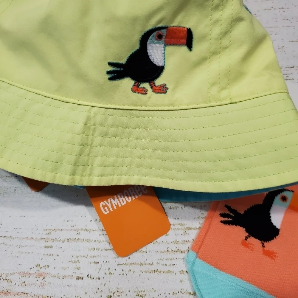 4T NWT Toucan Set True Blue Summer Collection Gymboree